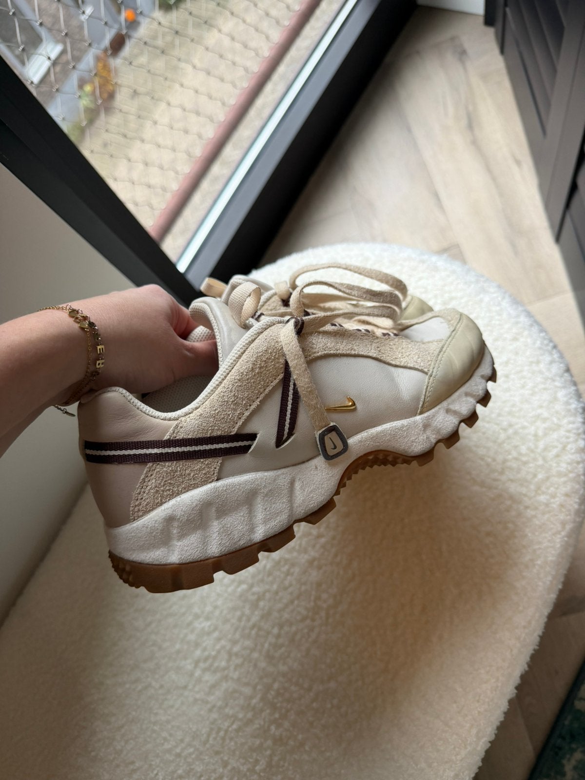 Jacquemus x nike sneakers, Ophalen of Verzenden, Zo goed als nieuw, Schoenen