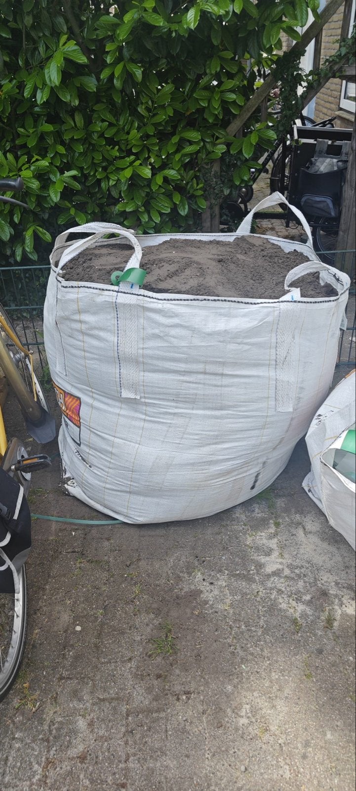 Big Bag tuin zand /grond 1kuub, Ophalen, Gebruikt, Straatzand