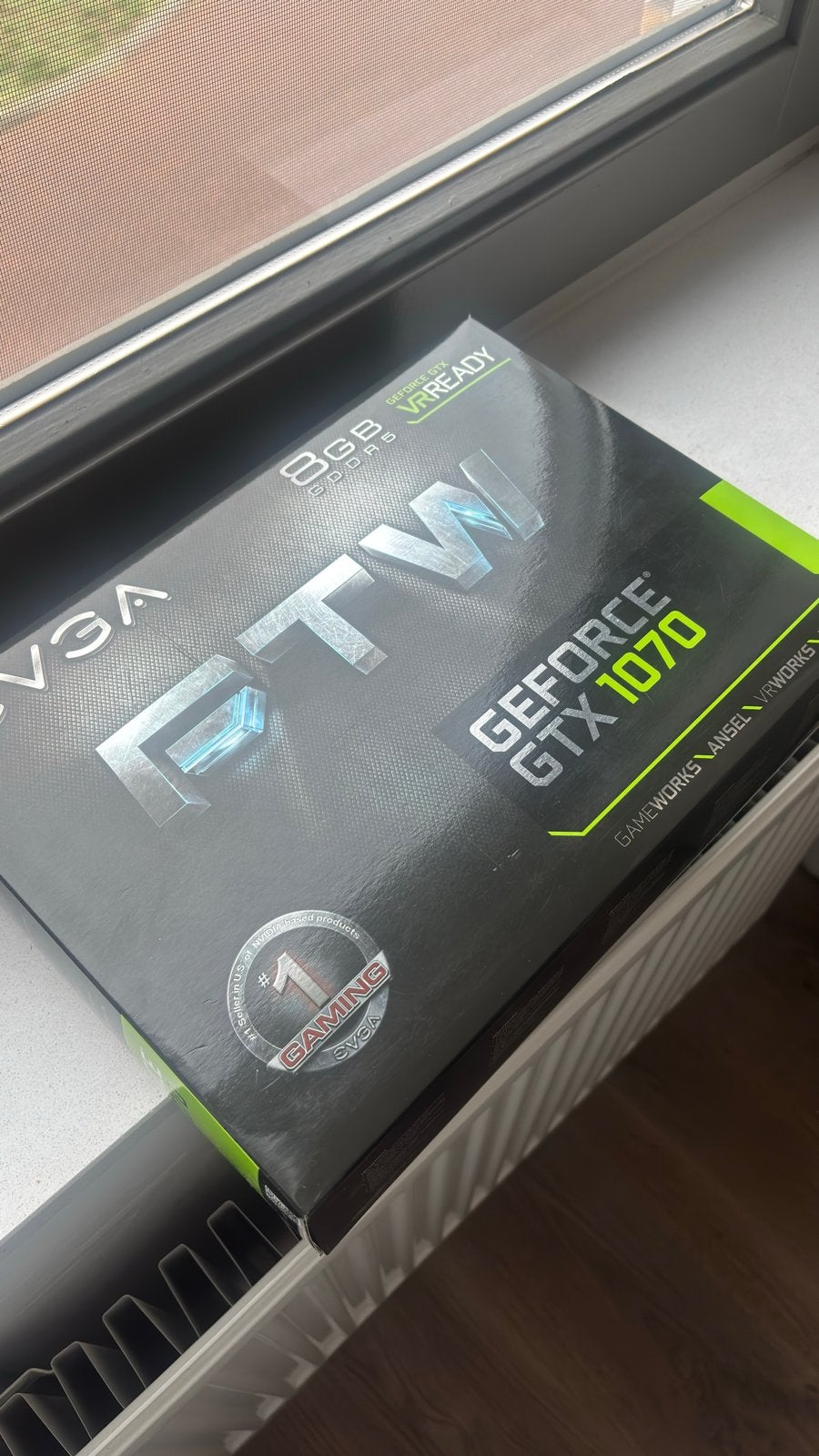 Geforce GTX 1070 - Zo goed als nieuw, compleet met doos, Computers en Software, Videokaarten, PCI-Express 3, HDMI, Ophalen of Verzenden