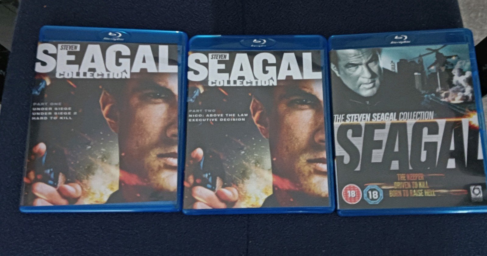 Steven Seagal collection 8 films bluray import, Vanaf 16 jaar, Ophalen of Verzenden, Zo goed als nieuw