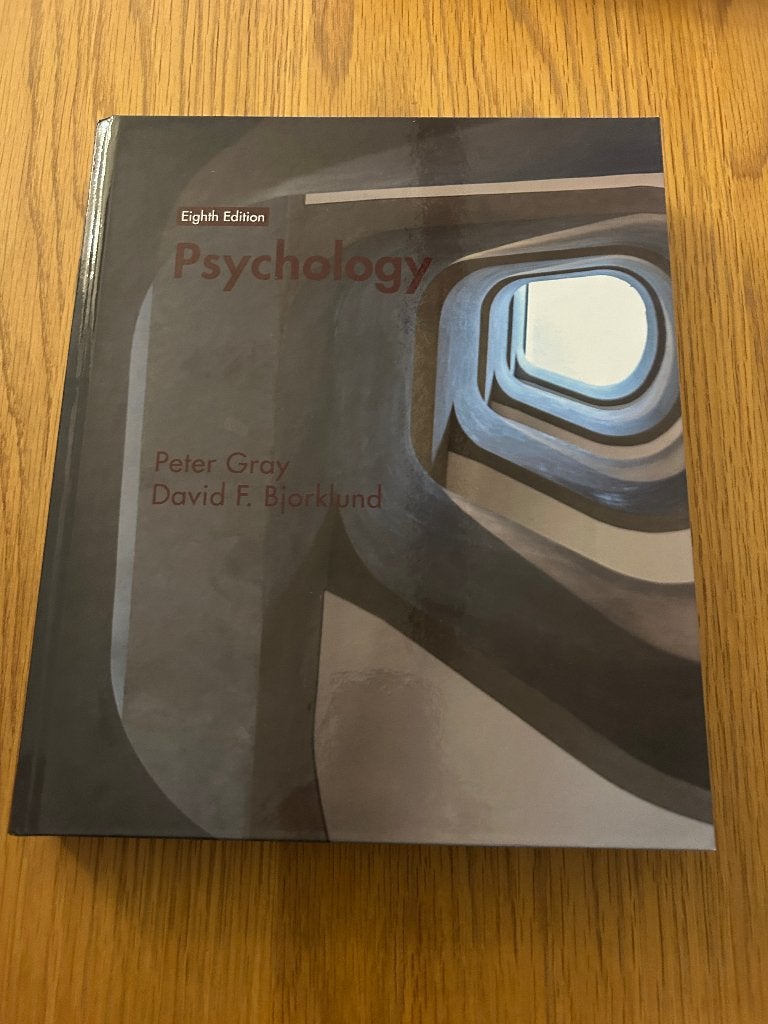 Psychology - Peter Gray & David Bjorklund (Eighth Edition), Peter Gray, David F. Bjorklund, Ophalen of Verzenden, Zo goed als nieuw