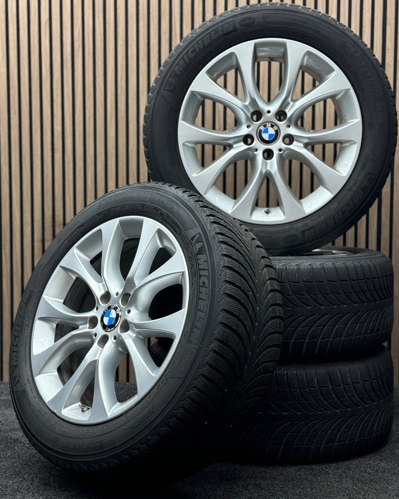 WINTER! Originele 19 inch BMW X5 F15 X6 F16 450 5x120 ET48, Auto-onderdelen, 255 mm, ., Banden en Velgen, Winterbanden
