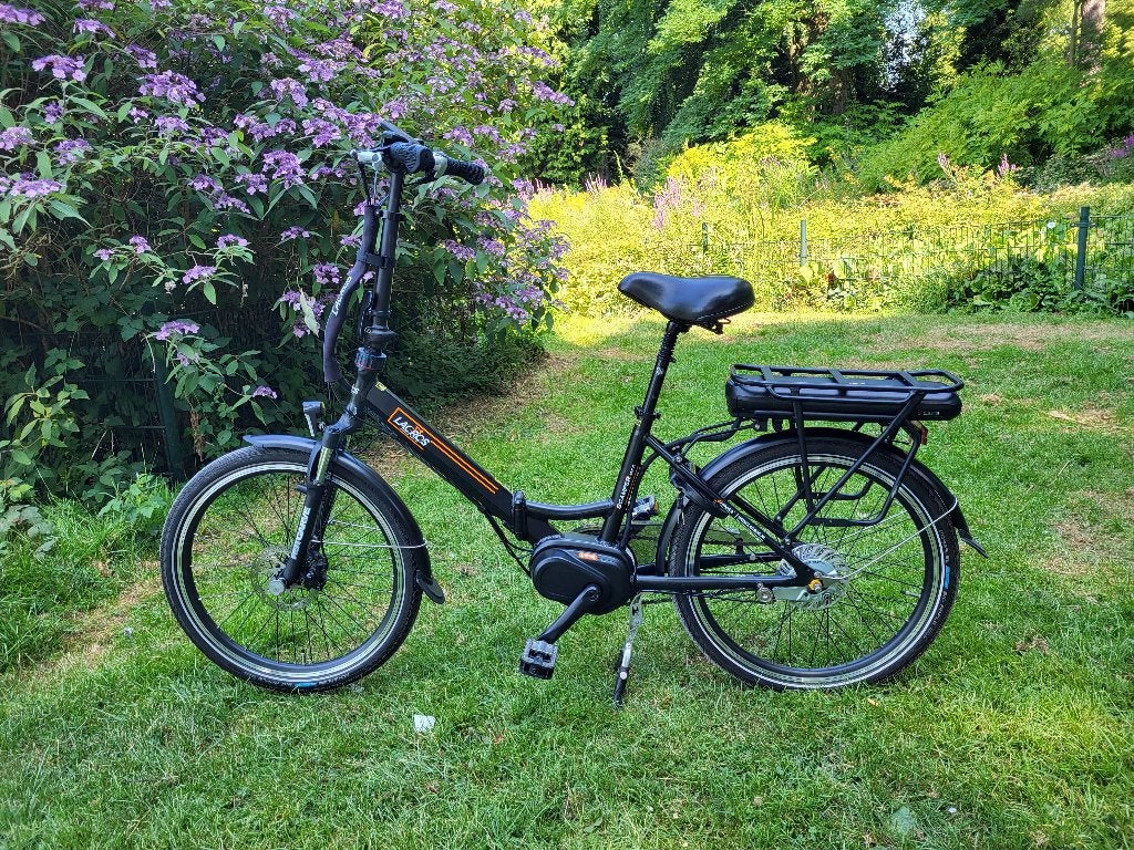 Lacros S600 XL vouwfietsen elektrisch. Middenmotor, Ophalen, 20 inch of meer, Versnellingen, Zo goed als nieuw