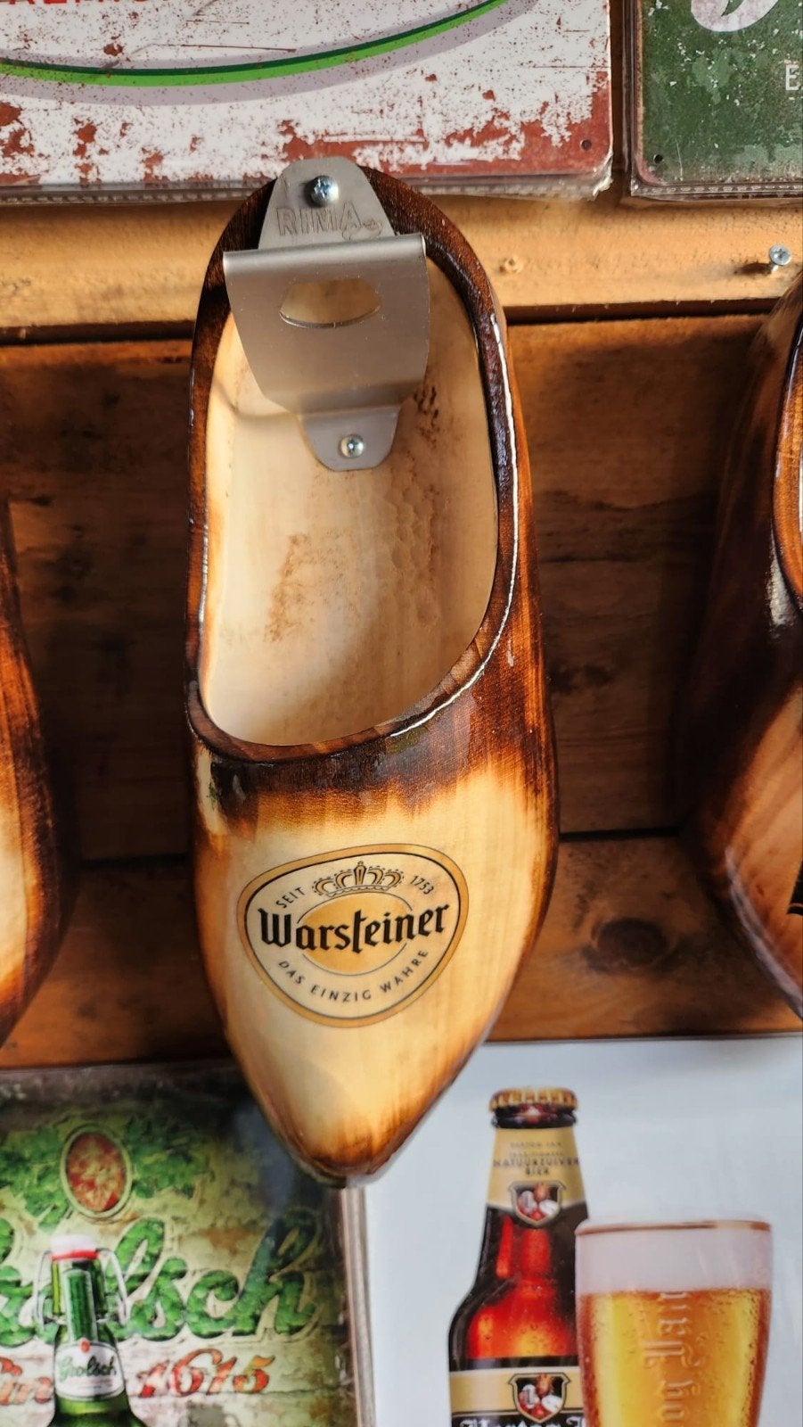 WARSTEINER klomp-opener, Ophalen of Verzenden, Nieuw, Flesopener, Overige merken