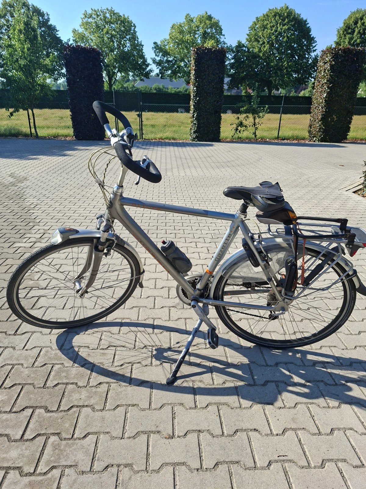 Gazelle herenfiets, Ophalen, Minder dan 10 versnellingen, Gebruikt, 57 tot 61 cm