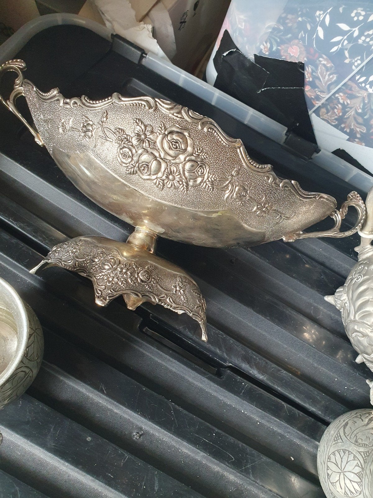 Vintage Marokkaanse theepot en decoratieve items, Ophalen
