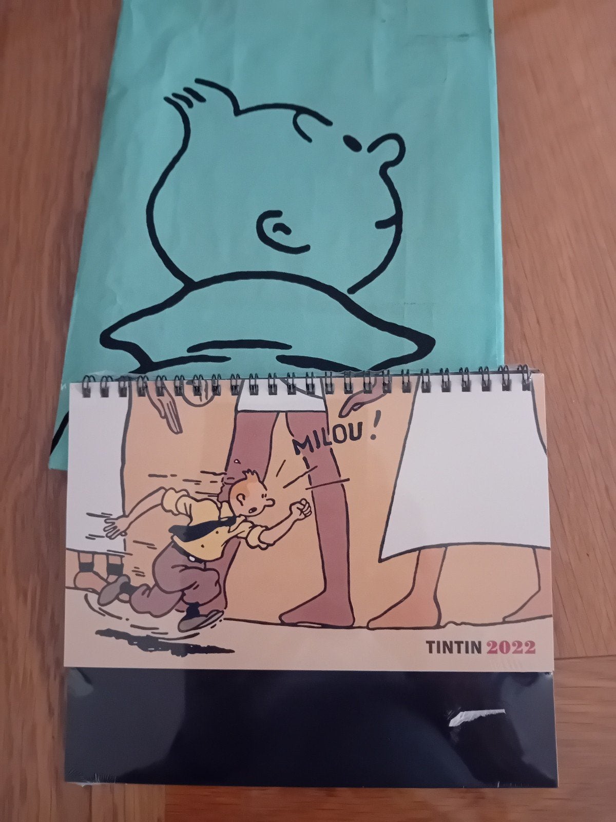 kuifje kalender 2022, Ophalen of Verzenden, Kuifje, Nieuw