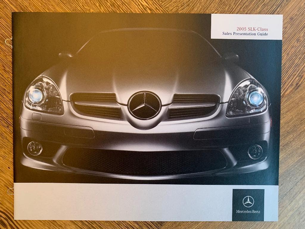 USA product informatie brochure Mercedes-Benz SLK R171 2005, Boeken, Nieuw, Mercedes-Benz, Mercedes, Ophalen of Verzenden