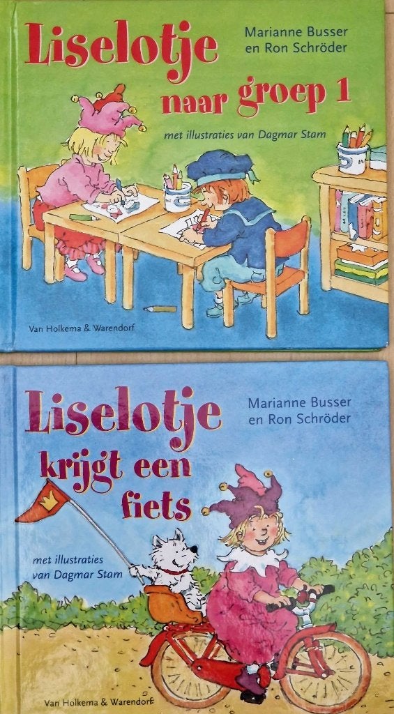 Liselotje, 2  boekjes, Boeken, Ophalen of Verzenden, Zo goed als nieuw, Marianne Busser en Ron Schröder, Fictie algemeen