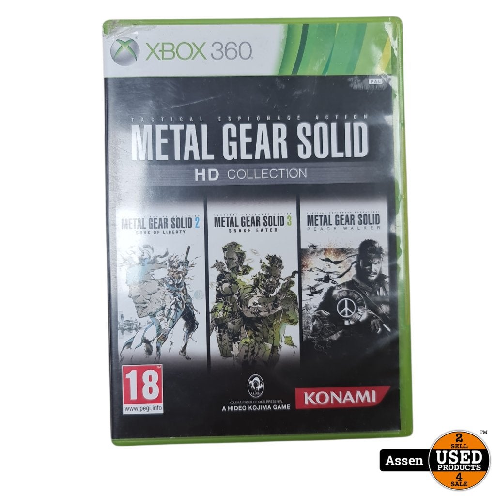 Metal Gear Solid HD Collection Xbox 360 Game Incl. Handleidi, Spelcomputers en Games, Games | Xbox 360, Konami, Gebruikt, https://www.konami.com/corporate/en/contact/