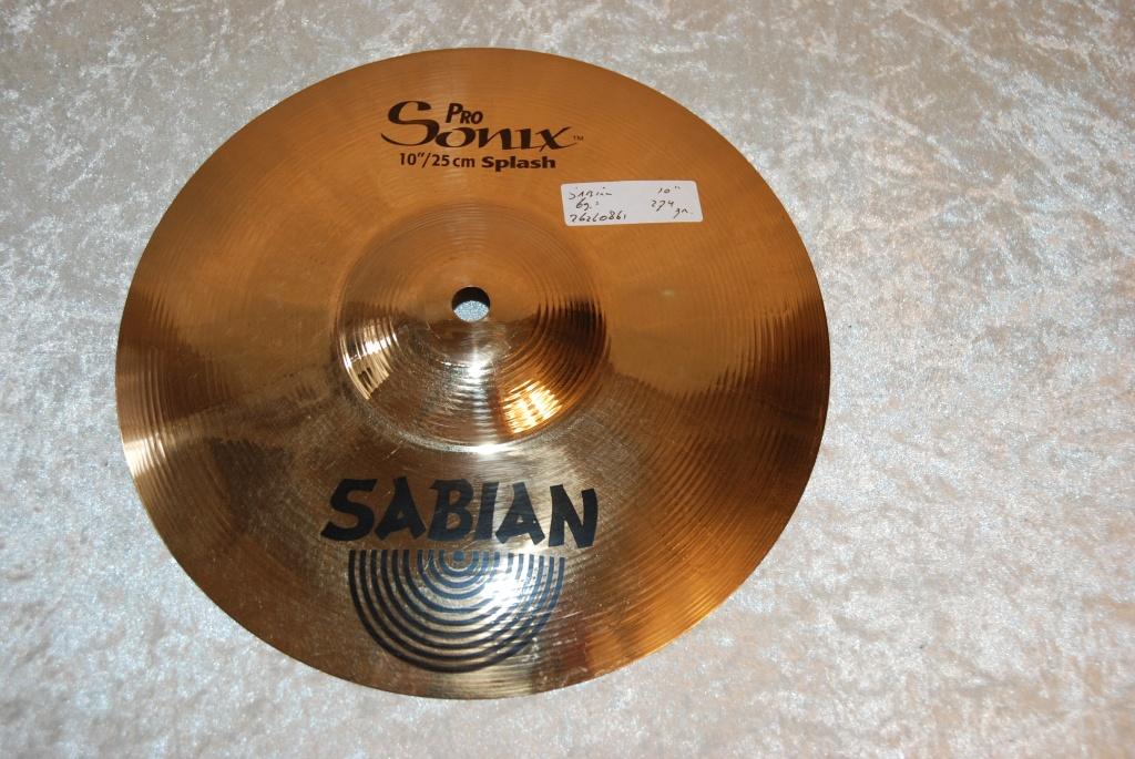Sabian Pro sonic splash 274gr 10 inch  <26260861>, Sabian, Gebruikt, ., Drums of Percussie