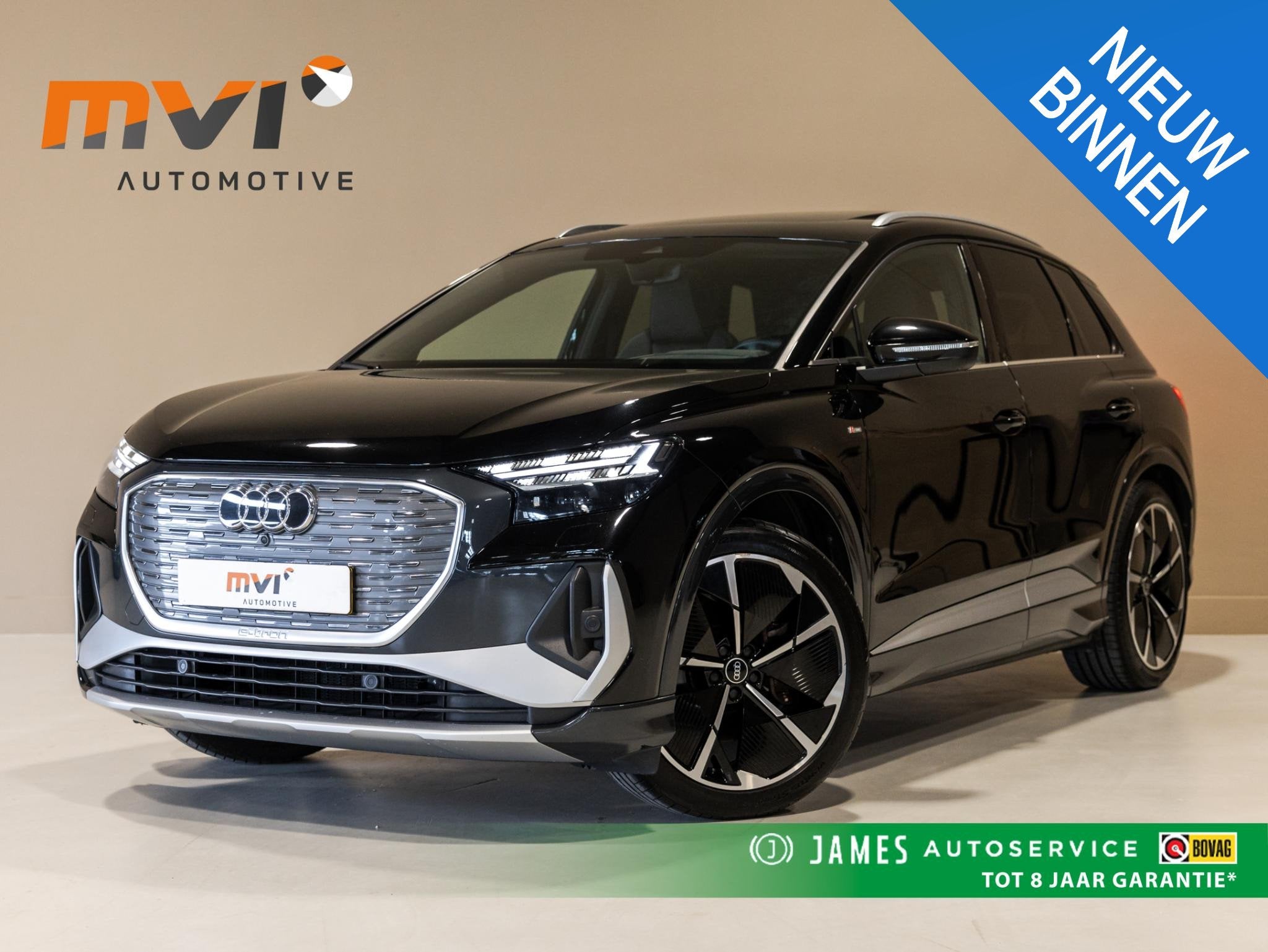 Audi Q4 e-tron 40 Launch edition S Competition 77 kWh 204pk, Auto's, Audi, Automaat, Achterwielaandrijving, Gebruikt, Met garantie (alle)