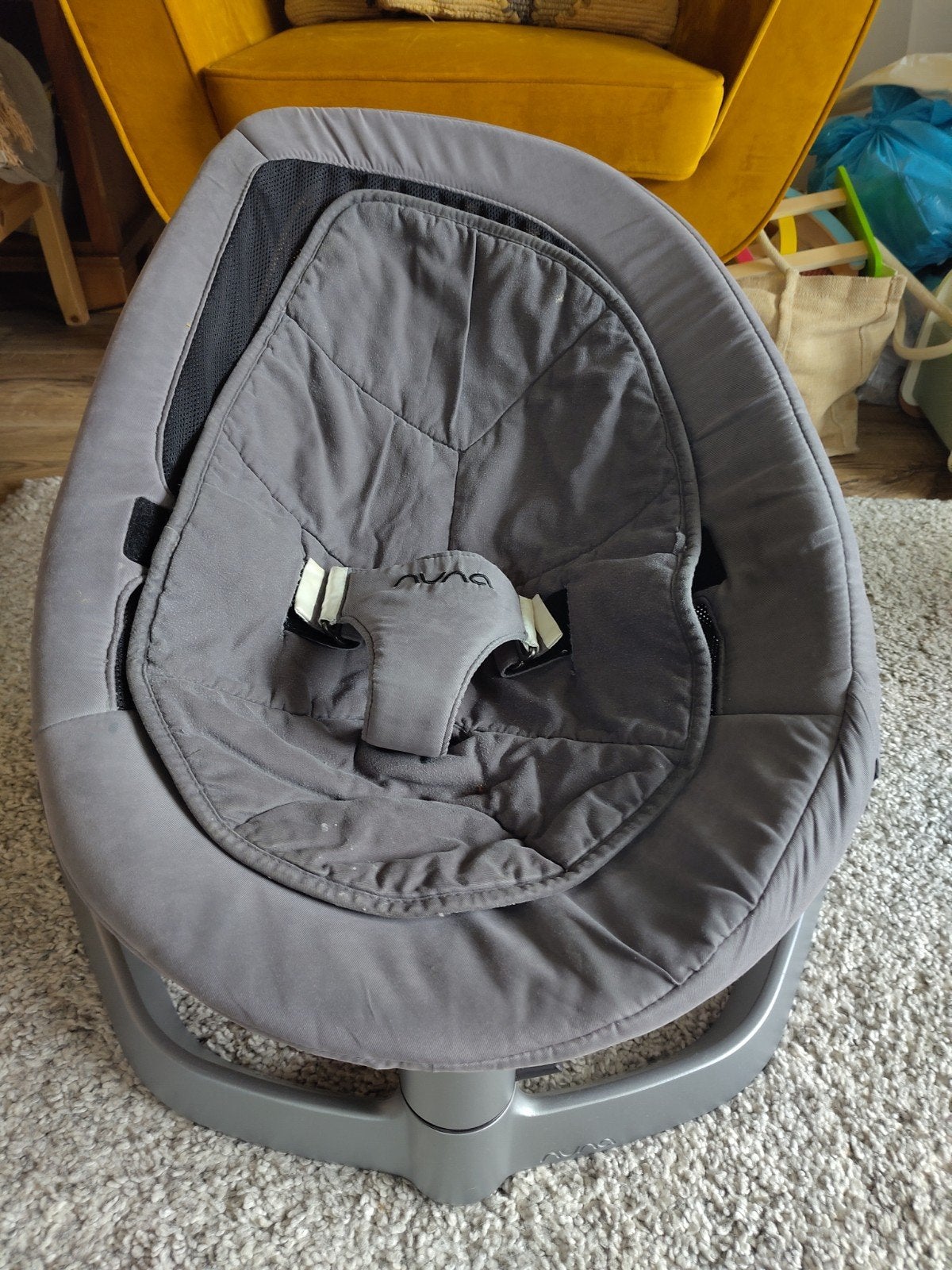 Nuna Leaf baby stoel wipstoel schommelstoel, Ophalen, Gebruikt, Wipstoel