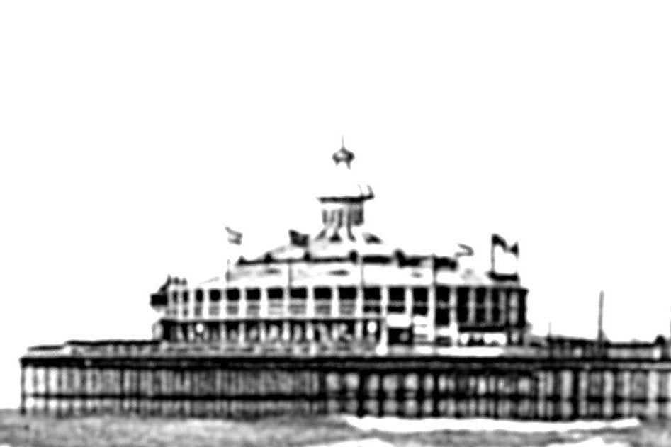 969377 Scheveningen Pier Klederdracht Vlootbezoek, Ophalen of Verzenden, 1920 tot 1940, Ongelopen, Zuid-Holland