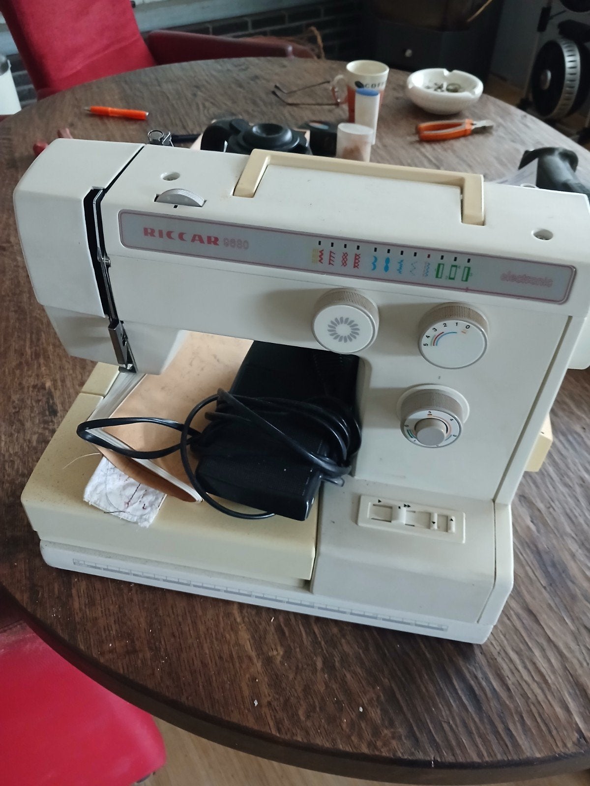 Riccar 9630 Electronic Naaimachine - Goede Staat, Ophalen of Verzenden, Gebruikt, Naaimachine, Overige merken