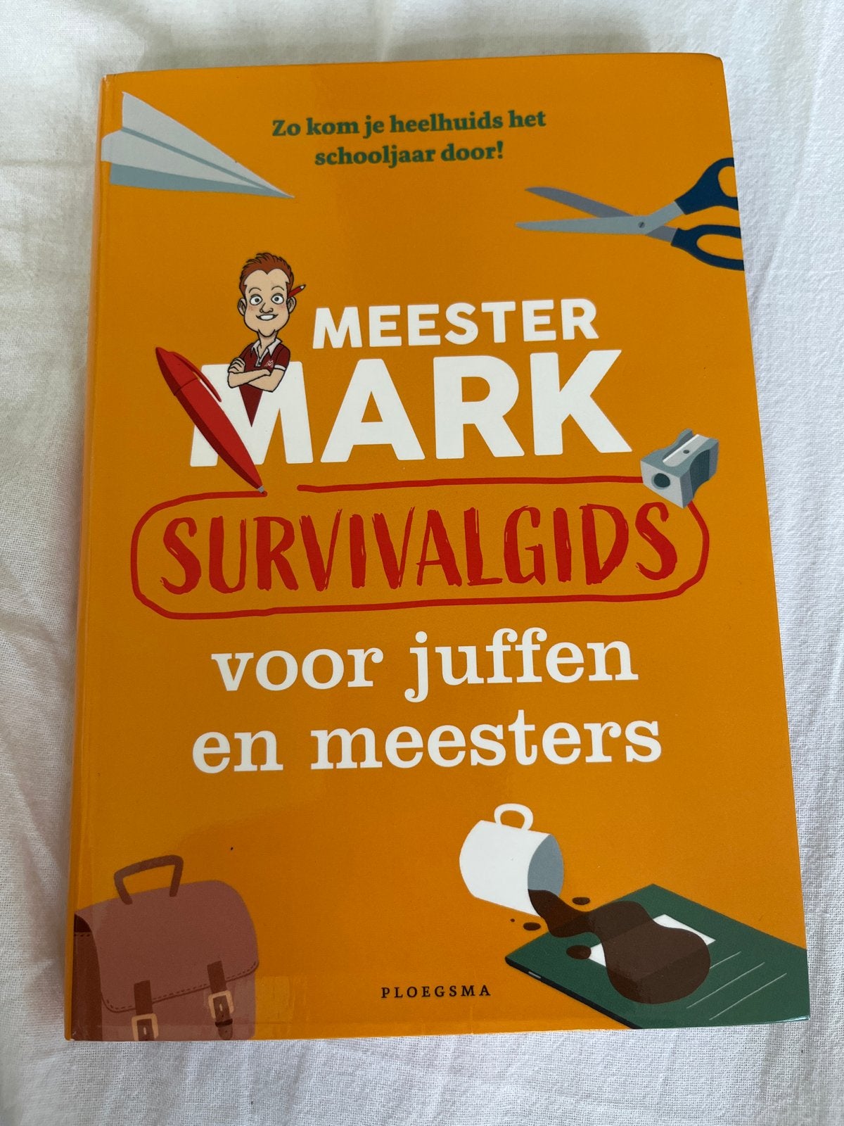 Meester Mark Survivalgids voor juffen en meesters, Ophalen of Verzenden, Zo goed als nieuw, Overige niveaus, Overige vakken
