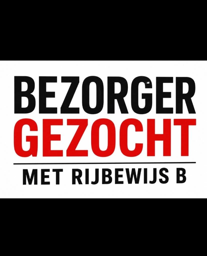 bezorger/koerier gezocht bleiswijk, Vacatures, Vacatures | Chauffeurs, Overige niveaus, Starter, Overige vormen, Variabele uren