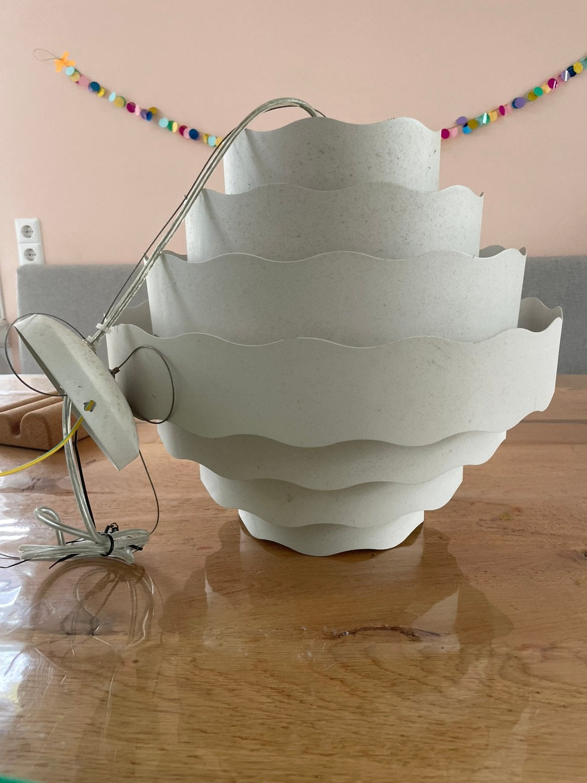 Lamp plafond, Ophalen