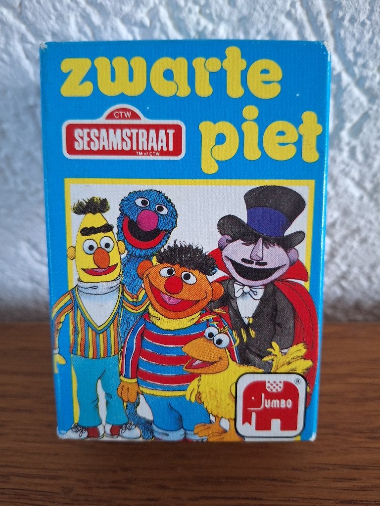 Sesamstraat zwarte piet, Drie of vier spelers, Ophalen, Gebruikt
