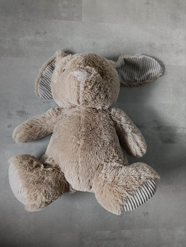 Grote zachte knuffel konijn - 60 cm hoog, Kinderen en Baby's, Speelgoed | Knuffels en Pluche, Zo goed als nieuw, Konijn, Middelgroot (20 tot 80 cm)