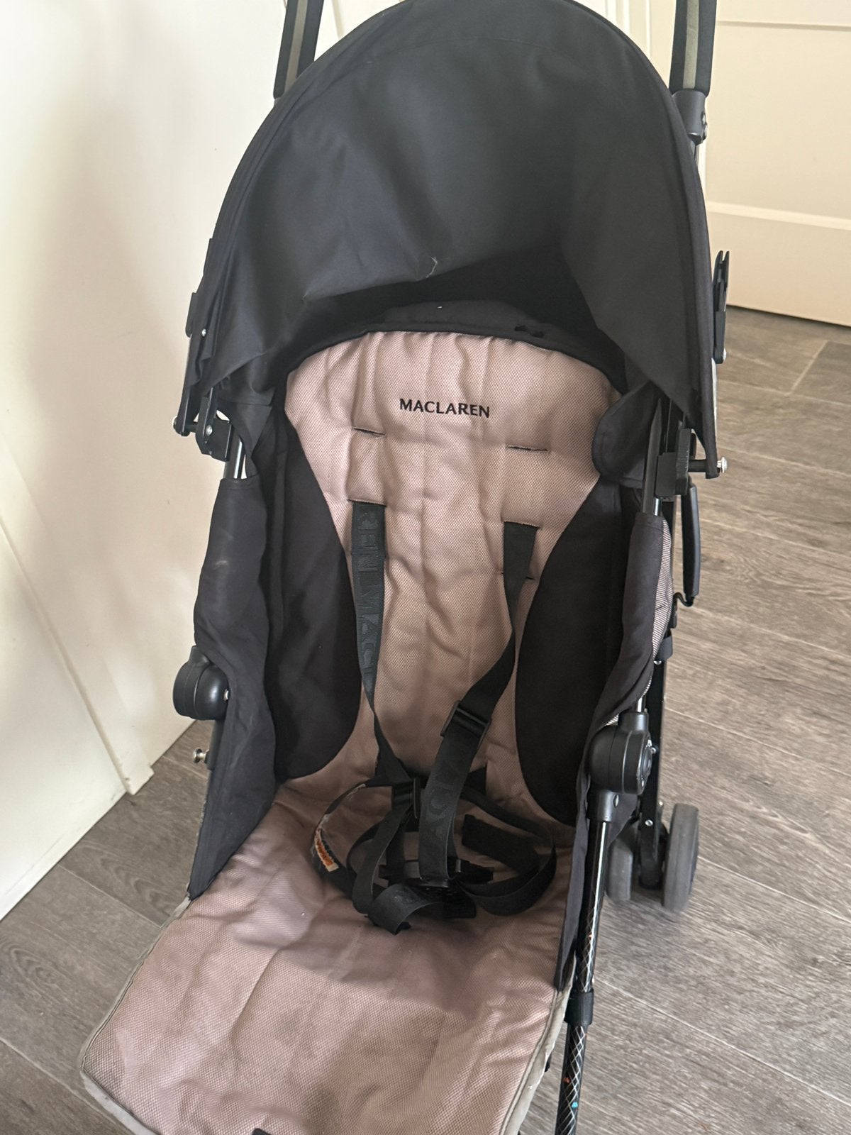Maclaren buggy, Ophalen, Zo goed als nieuw, Maclaren, Zonnekap