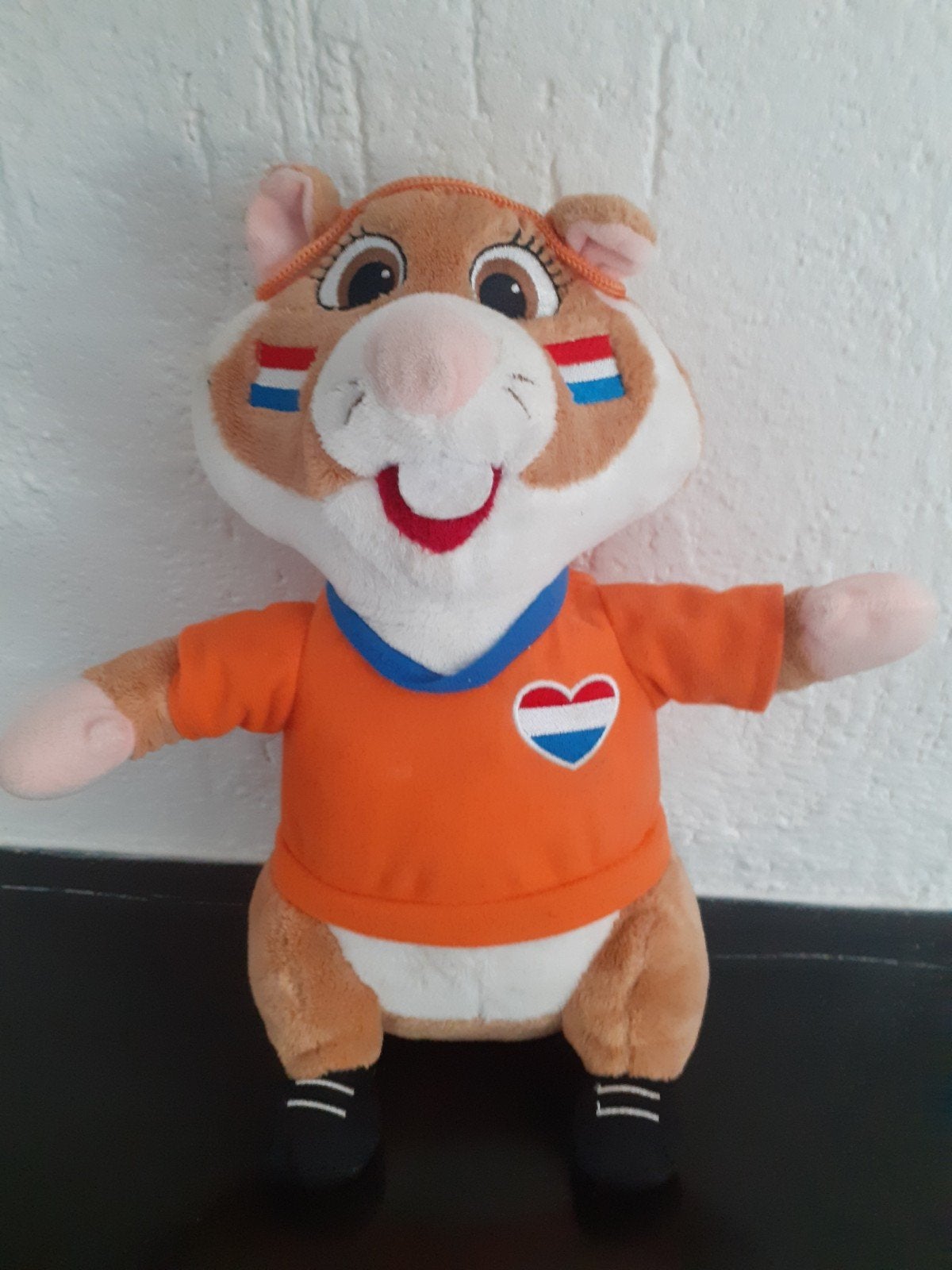 Albert Heijn hamster voetbalsupporter, Verzamelen, Ophalen of Verzenden, Zo goed als nieuw, Pop