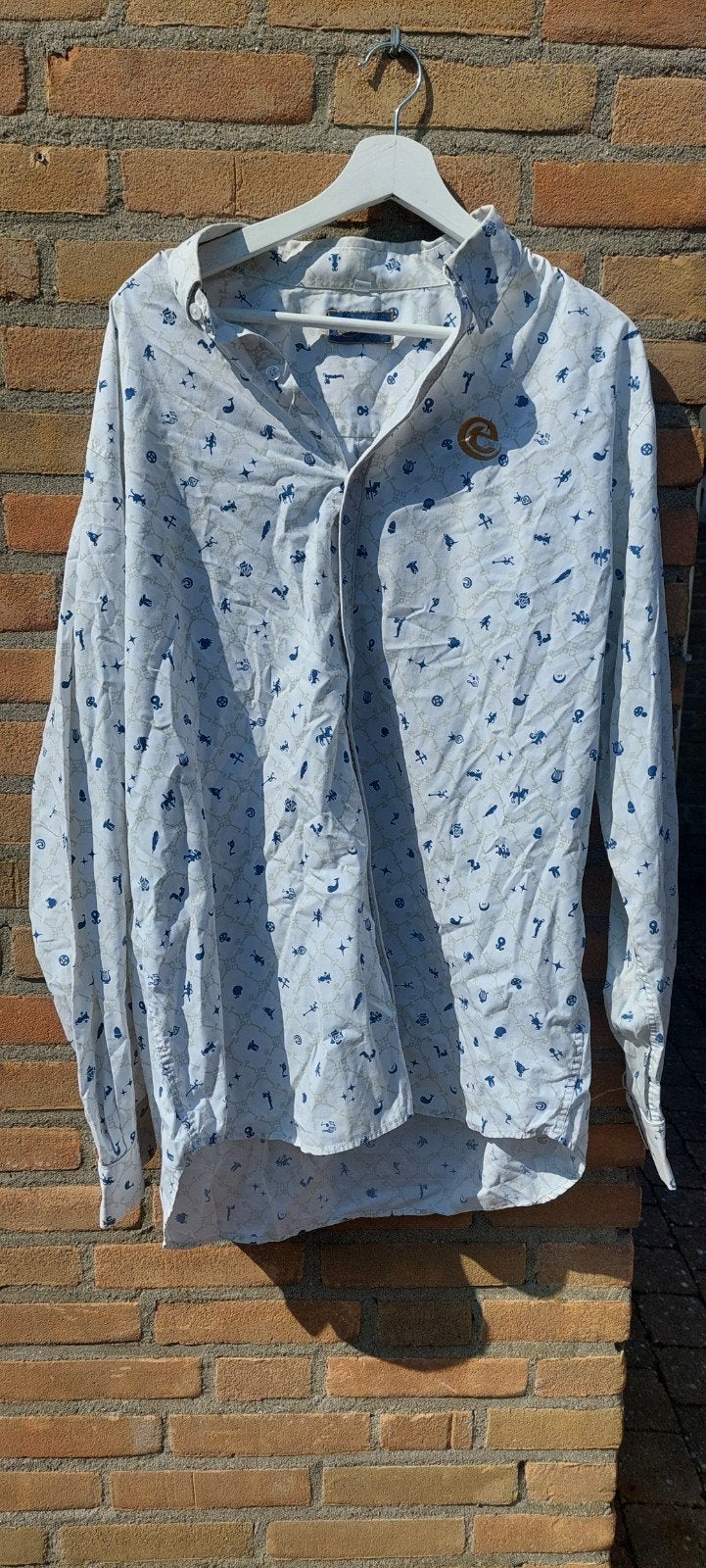 Efteling Werknemersblouse - Collectorsitem Maat 45/46, Verzamelen, Ophalen, Gebruikt, Shirt, Efteling