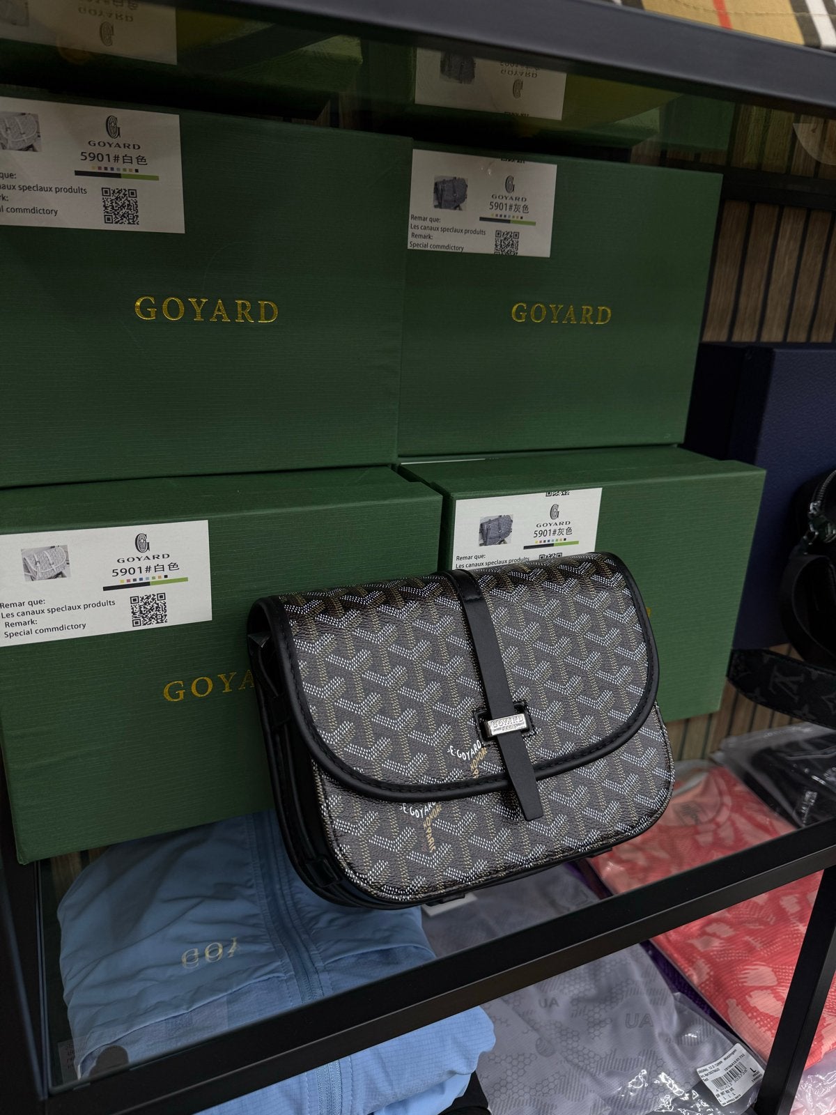 Goyard Tas - Stijlvolle Schoudertas, Sieraden, Tassen en Uiterlijk, Ophalen of Verzenden, Zo goed als nieuw, Zwart, Schoudertasje