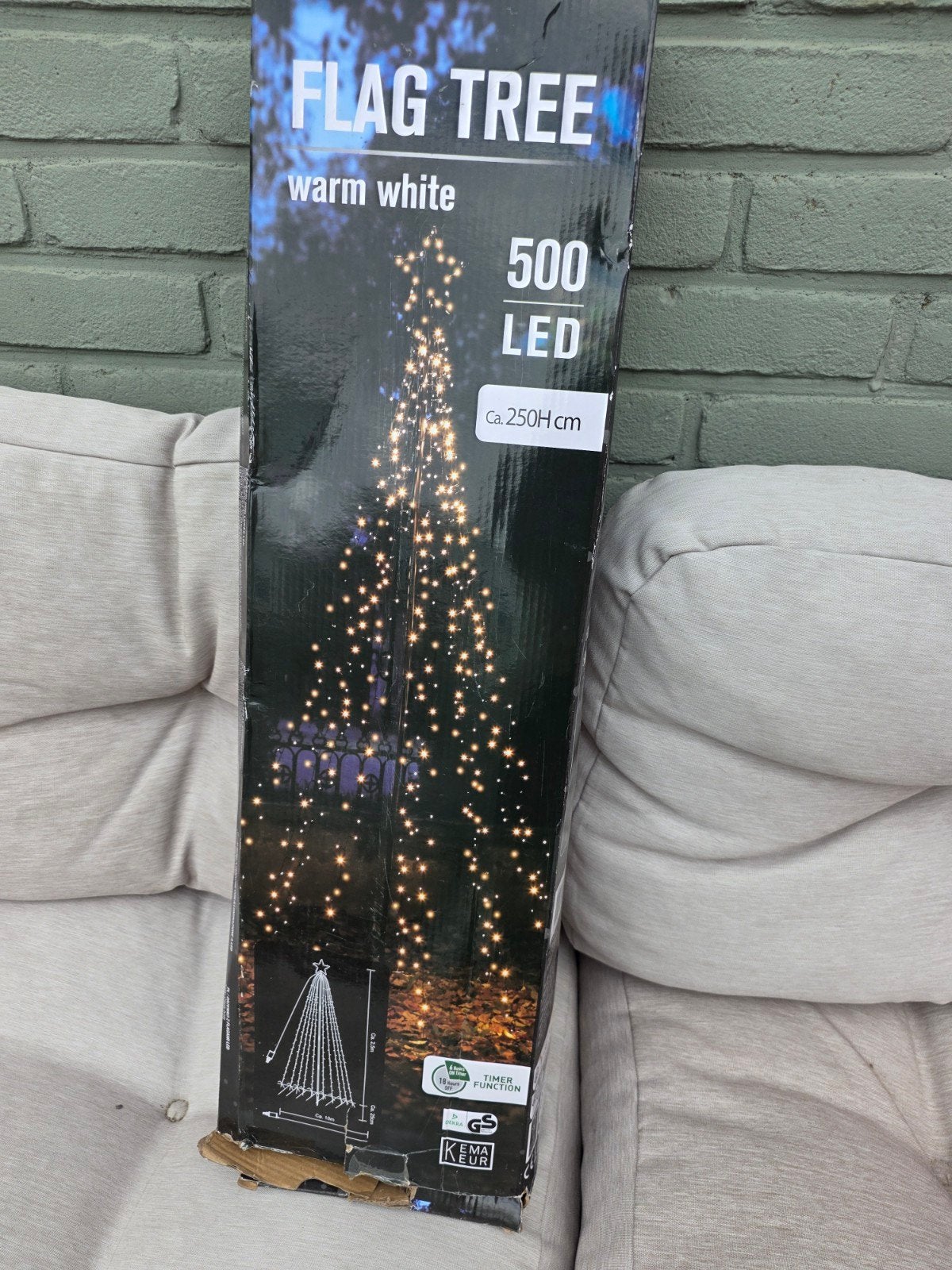 Te koop tuin kerstboom 7, Diversen, Kerst, Ophalen of Verzenden