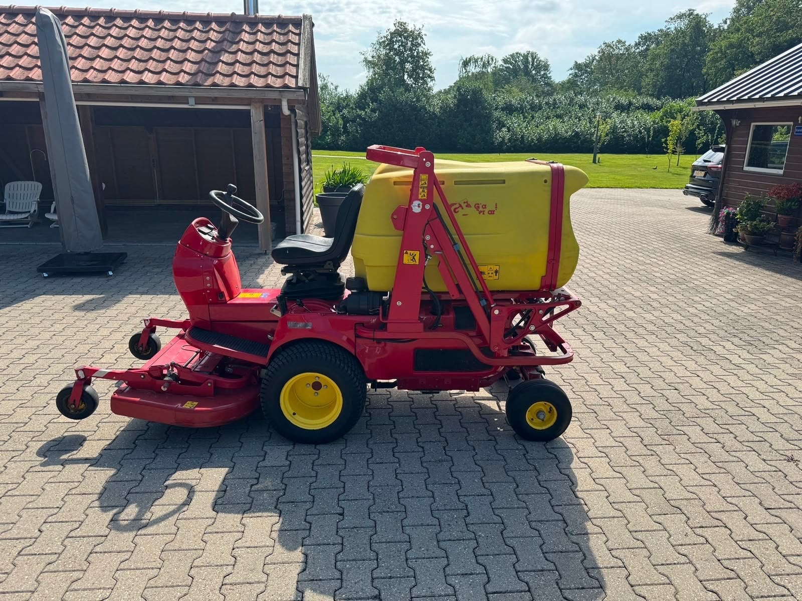 Gianni Ferrari PG270D Frontmaaier - Vanguard Diesel, Tuin en Terras, Grasmaaiers, Ophalen, Cirkelmaaier, Gebruikt, Opvangbak