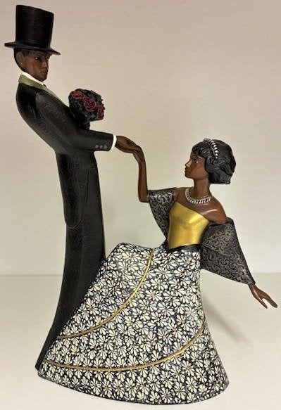 Beeld Enesco Mahogany Princess:  Bride & Groom (nieuw), Verzenden, Nieuw