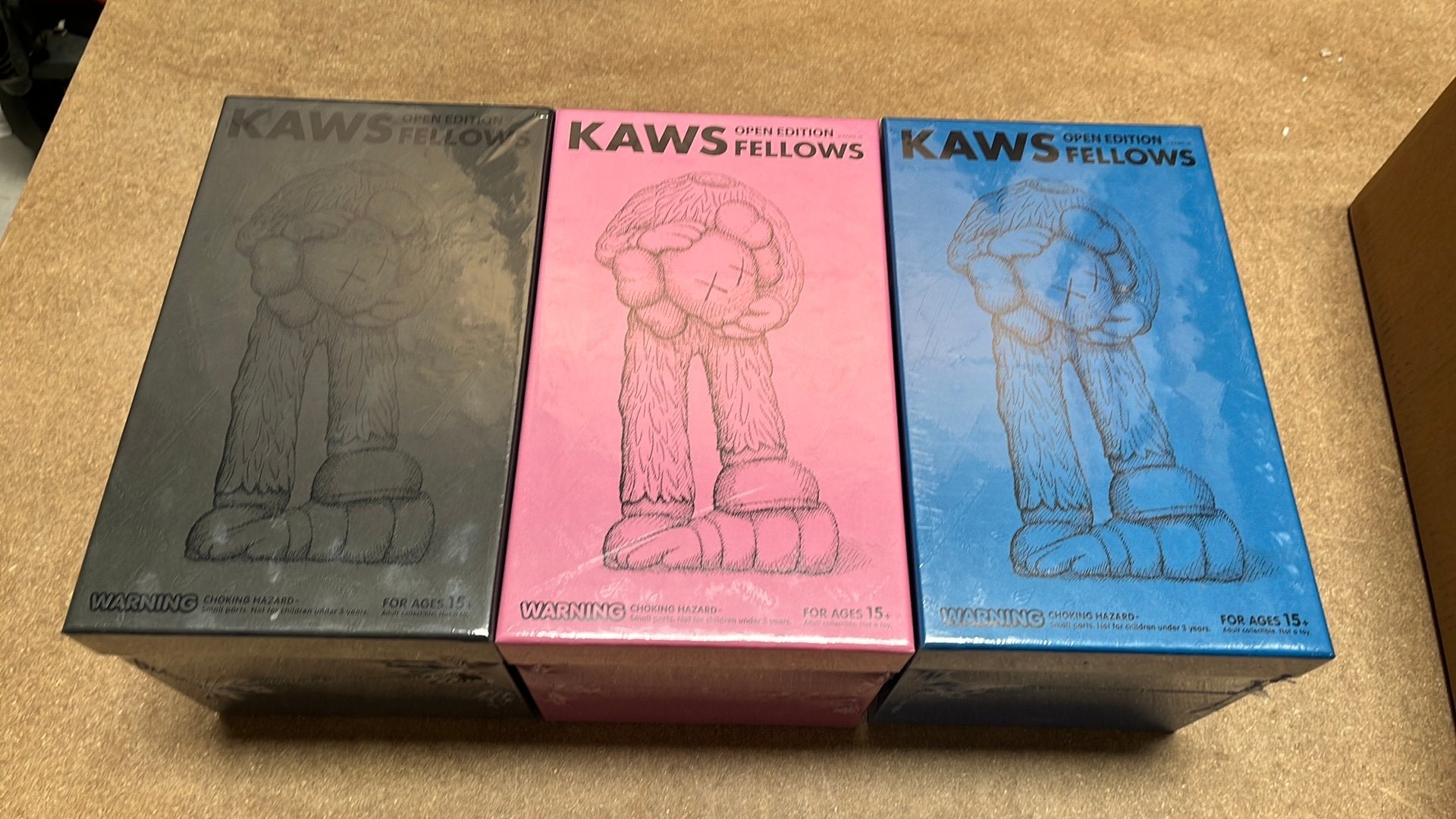 Kaws Fellows Beeldje Kunst, Ophalen, Nieuw
