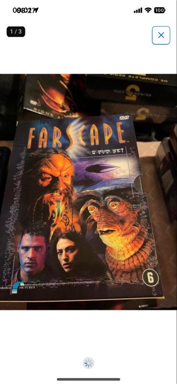 Farscape - Seizoen 1 DVD Boxset (Sci-Fi Serie), Cd's en Dvd's, Nederlands, Ophalen of Verzenden, Vanaf 6 jaar, Inclusief doosje