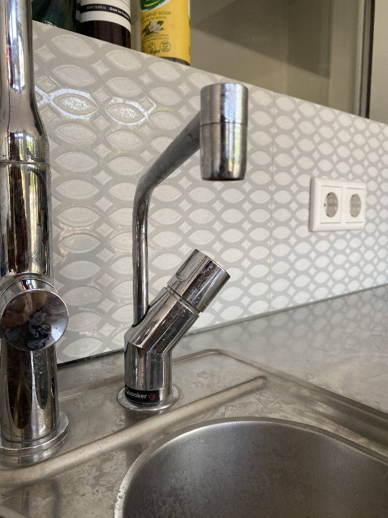Quooker kokend water kraan + boiler, Huis en Inrichting, Ophalen, Zilver, Metaal, Overige merken