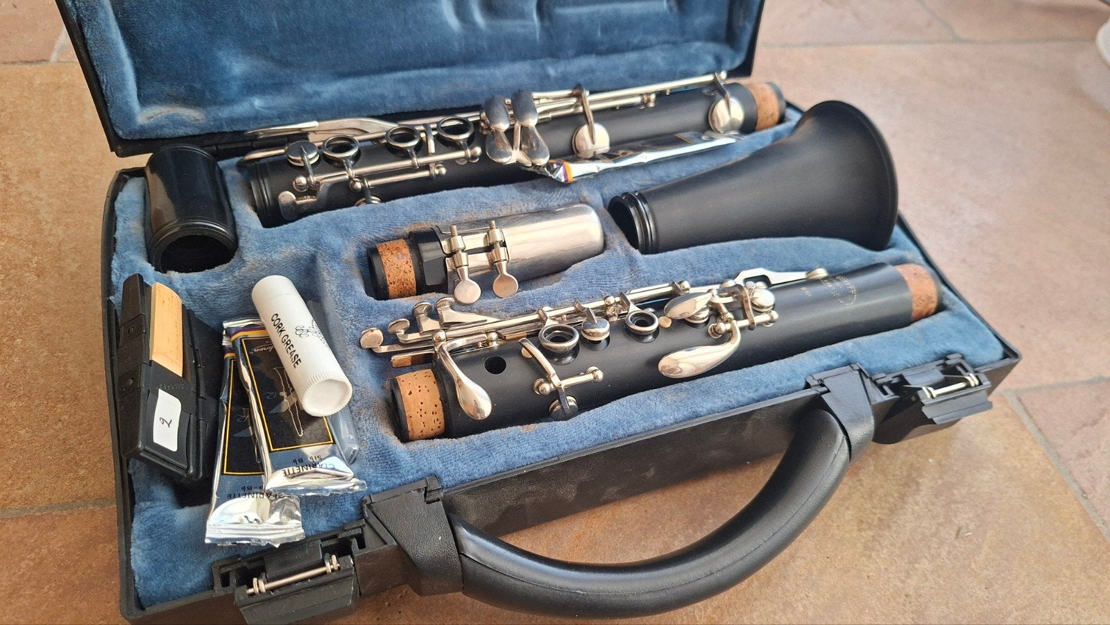 Buffet B10 klarinet Crampon a Paris, Muziek en Instrumenten, Ophalen of Verzenden, Gebruikt, Kunststof, Bes-klarinet