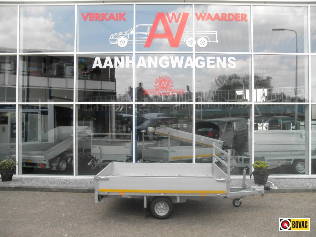 Eduard 1350 kg enkelas 260x150cm actieprijs, Auto diversen, Aanhangers en Bagagewagens, Nieuw