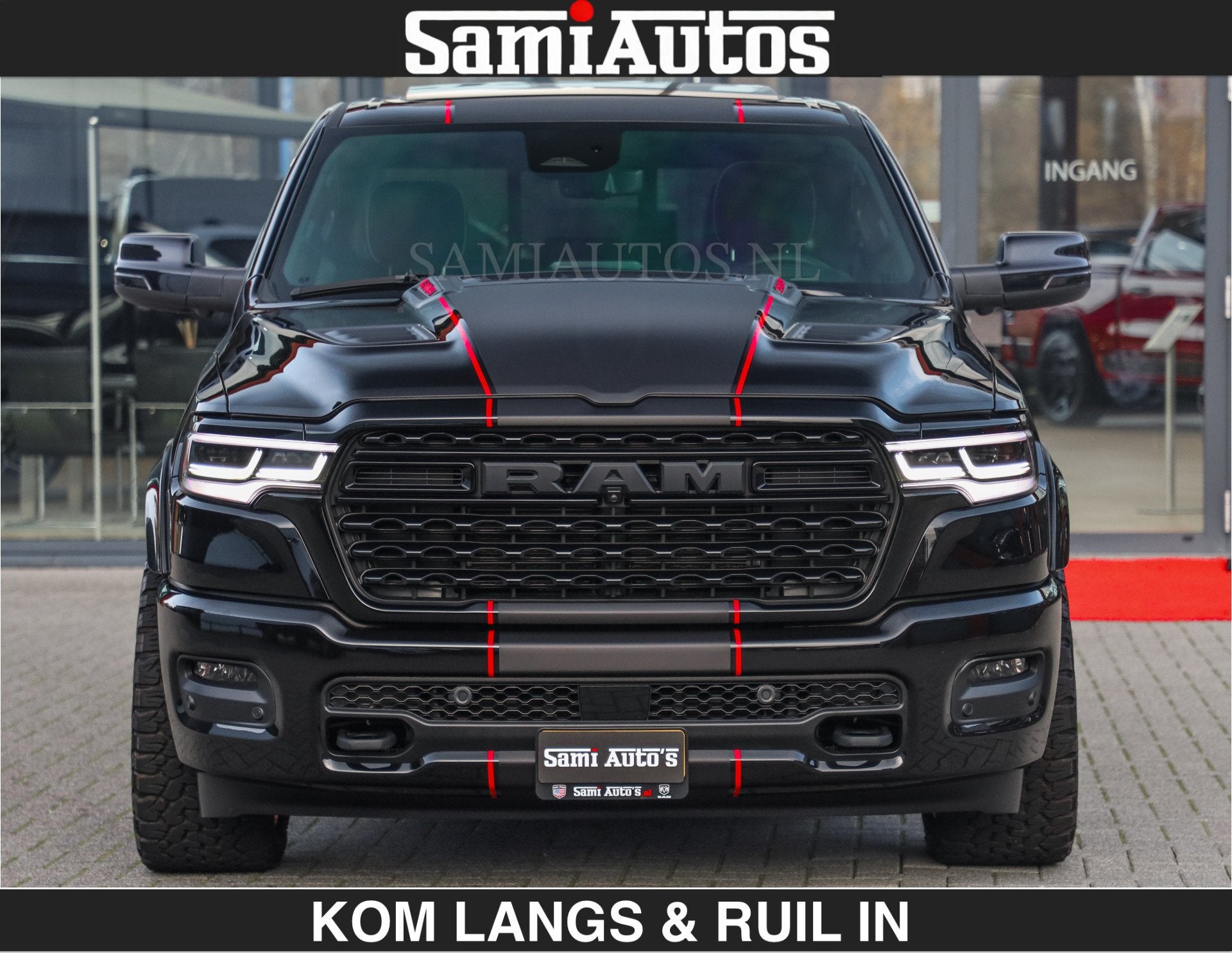 Dodge Ram LIMITED 2027 5.7 V8 HEMI | MAXIMAAL UITGERUST | DU, Automaat, Dealer onderhouden, 5654 cc, Met garantie (alle)