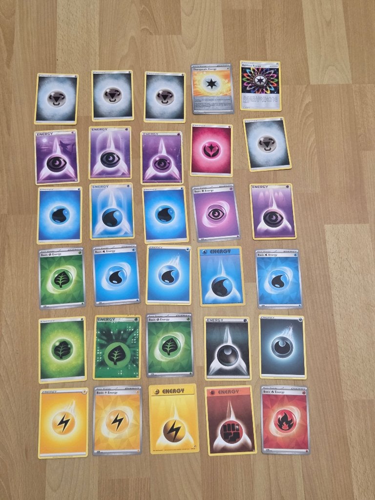 30 goede energy kaarten, Ophalen of Verzenden, Zo goed als nieuw, Meerdere kaarten