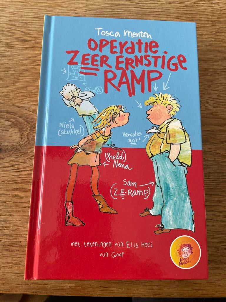 Tosca Menten – Operatie Zeer Ernstige Ramp, Ophalen of Verzenden, Zo goed als nieuw