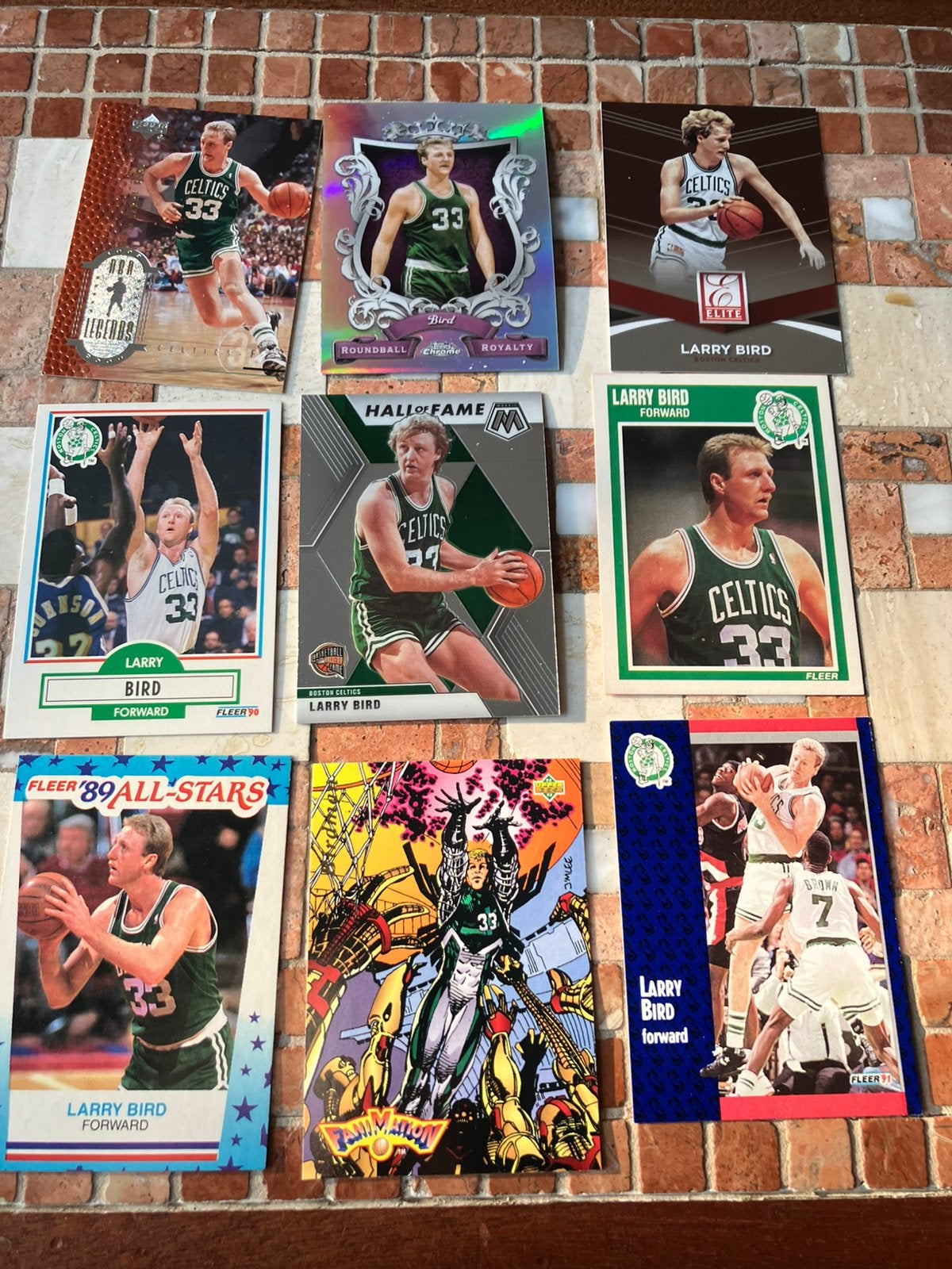 Larry bird nba dreamteam 9x, Ophalen of Verzenden, Zo goed als nieuw, Plaatje