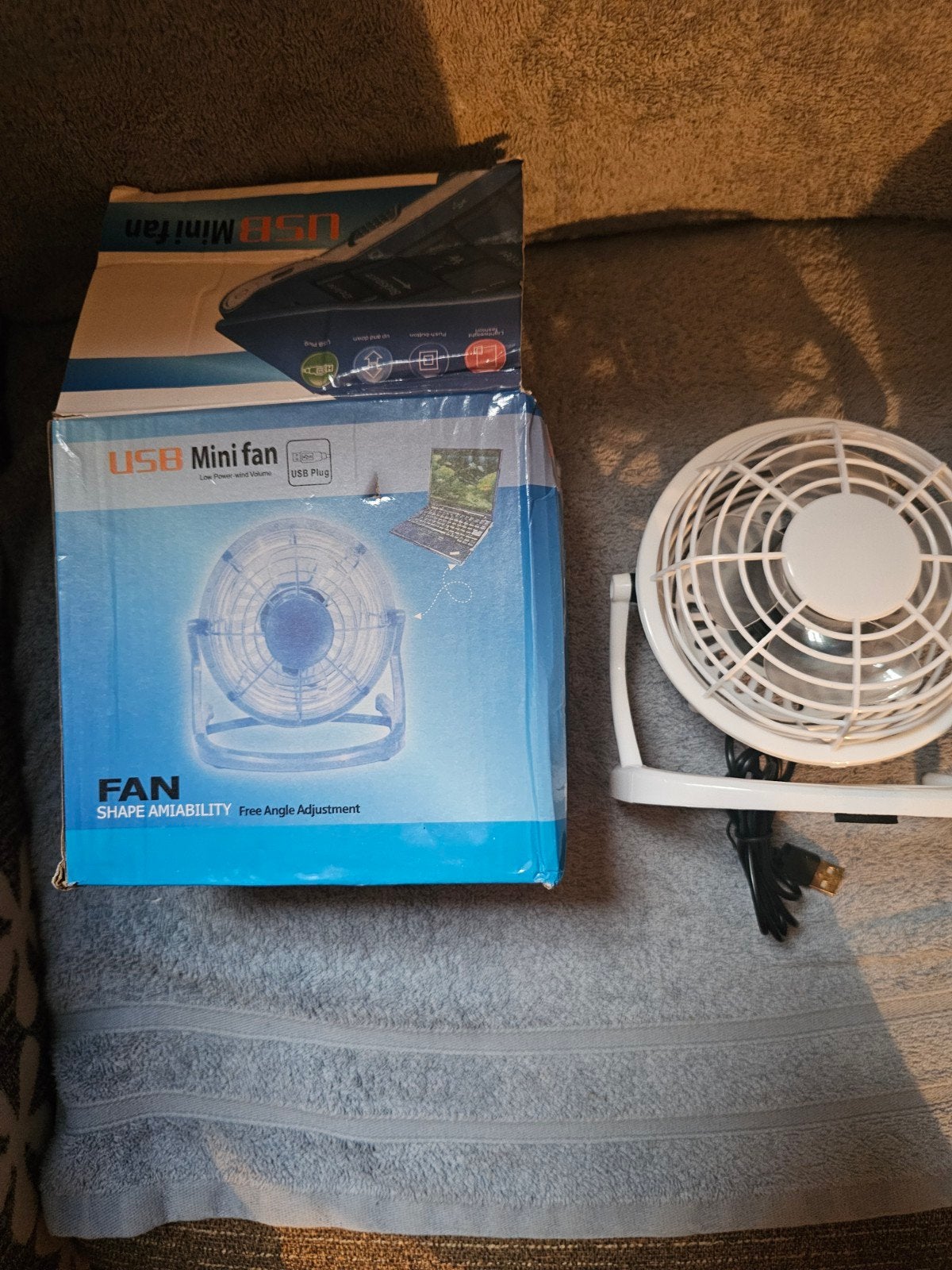 Nieuwe USB Mini Ventilator - Compact en Draagbaar, Ophalen of Verzenden
