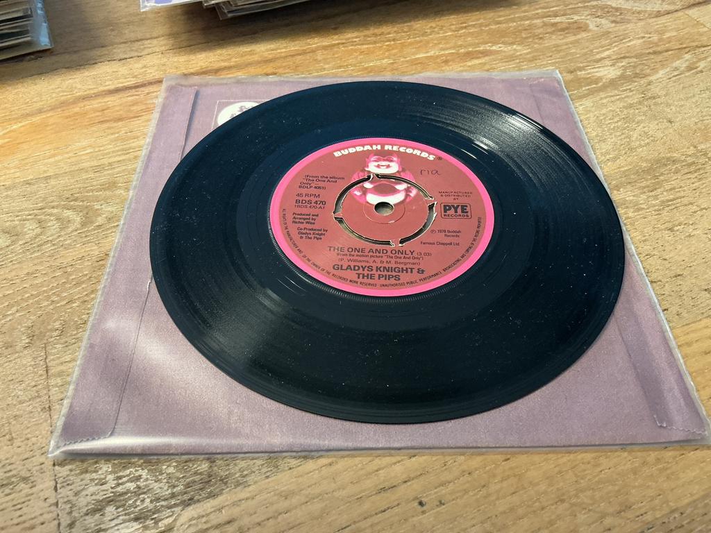 Gladys Knight & The Pips - The One And Only, Cd's en Dvd's, Vinyl Singles, Gebruikt, 7 inch, Single, Ophalen of Verzenden