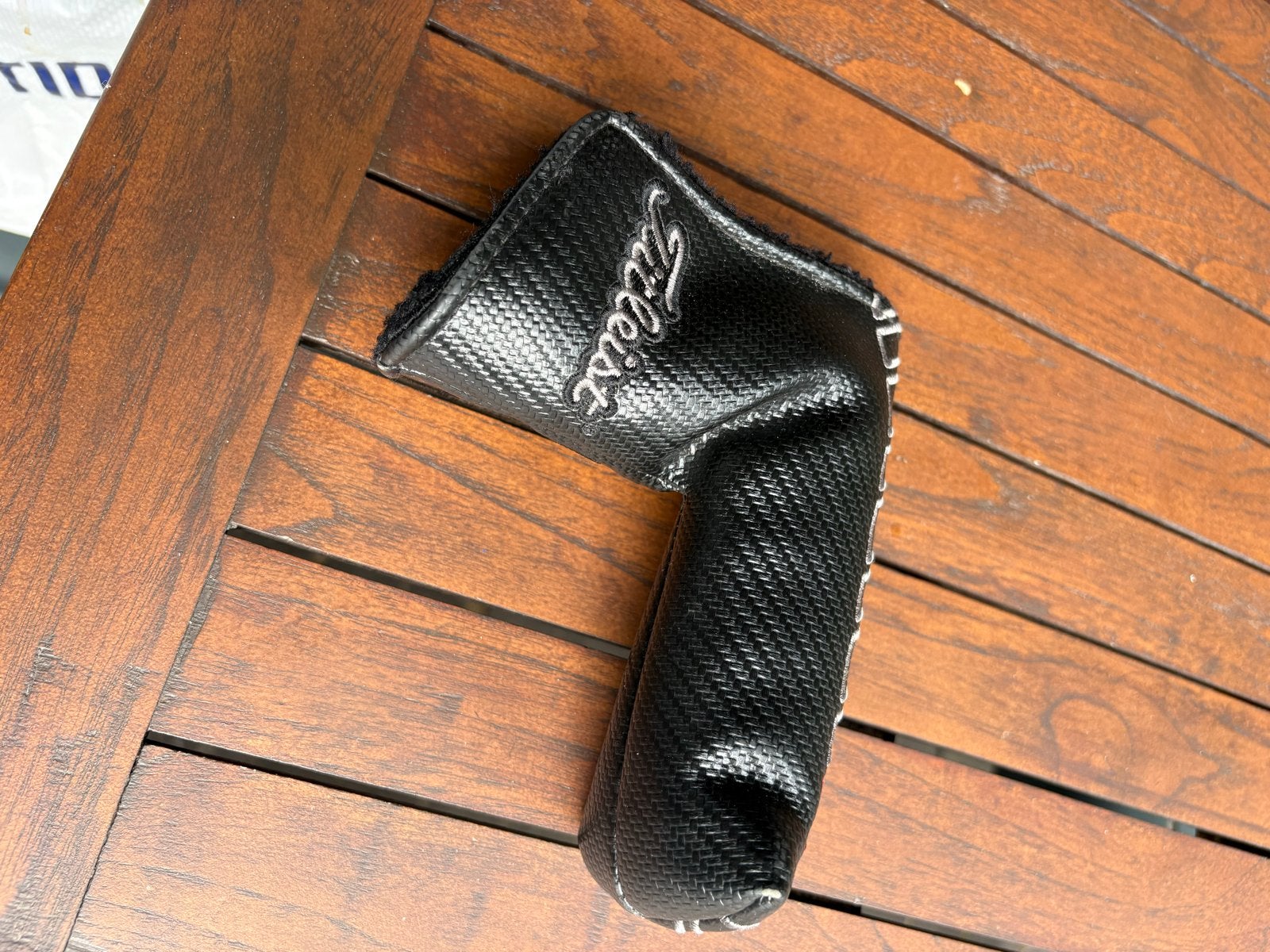 Scotty Cameron Putter Headcover - Zwart, Ophalen of Verzenden, Zo goed als nieuw, Overige typen, Overige merken