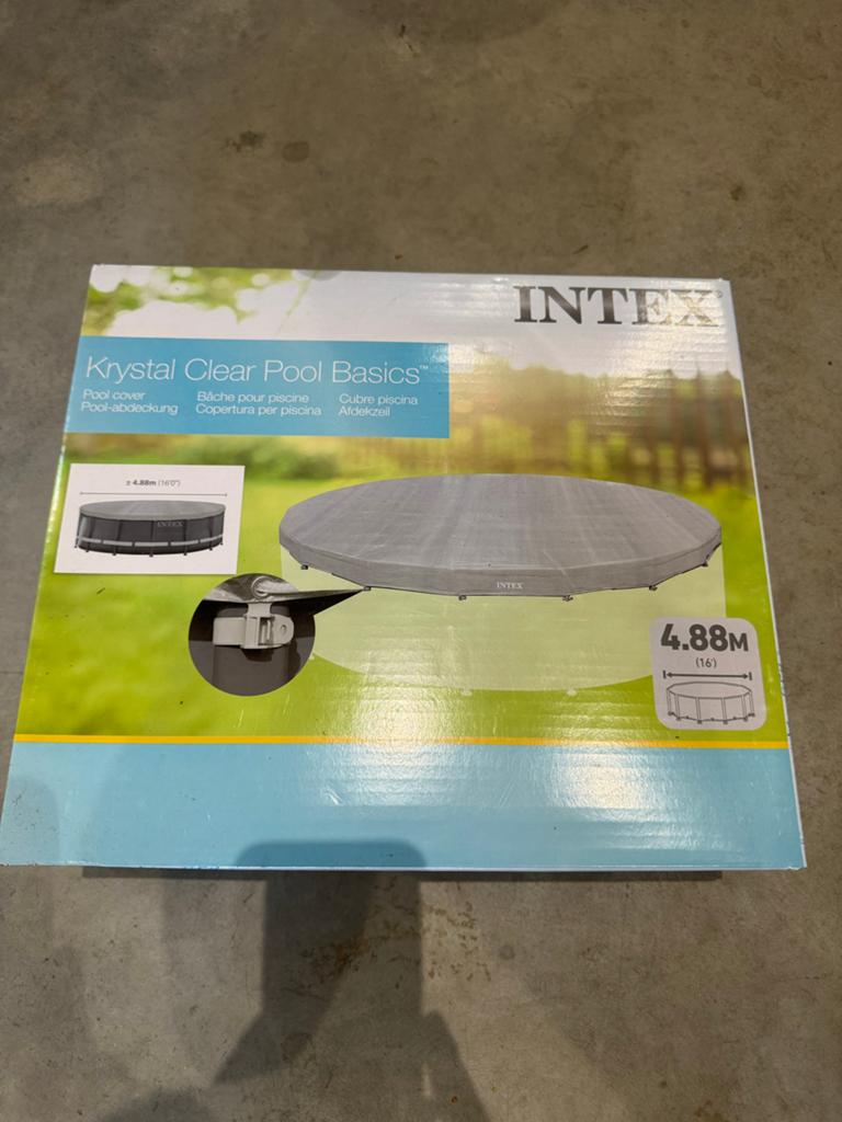 Intex Zwembadhoes 488 cm, Tuin en Terras, Zwembaden, Minder dan 80 cm, Rond, Ophalen of Verzenden, 300 cm of meer
