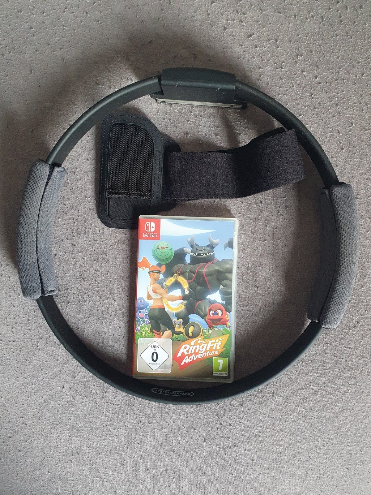 Nintendo Switch Ring Fit Adventure met Ring-Con en beenband, Spelcomputers en Games, Games | Nintendo Switch, 1 speler, Ophalen of Verzenden
