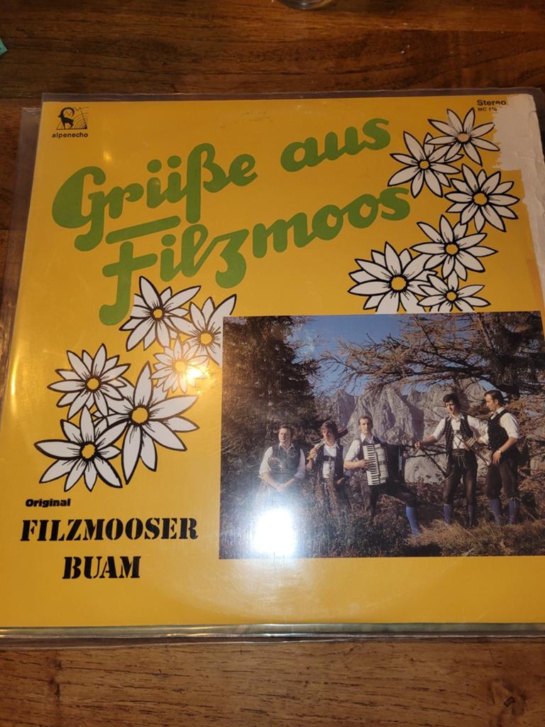 Grüße aus Filzmoos - Original Filzmooser Buam LP, Cd's en Dvd's, Vinyl | Nederlandstalig, Gebruikt, 1970 - 1979, 12 inch, Ophalen of Verzenden