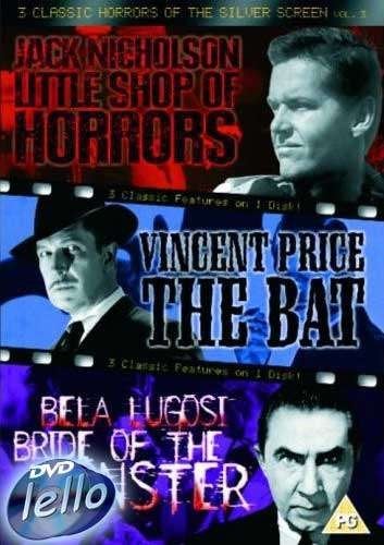 3 Classics: Little Shop of Horrors The Bat Bride o/t Monster, Cd's en Dvd's, Dvd's | Horror, Vanaf 6 jaar, Ophalen of Verzenden