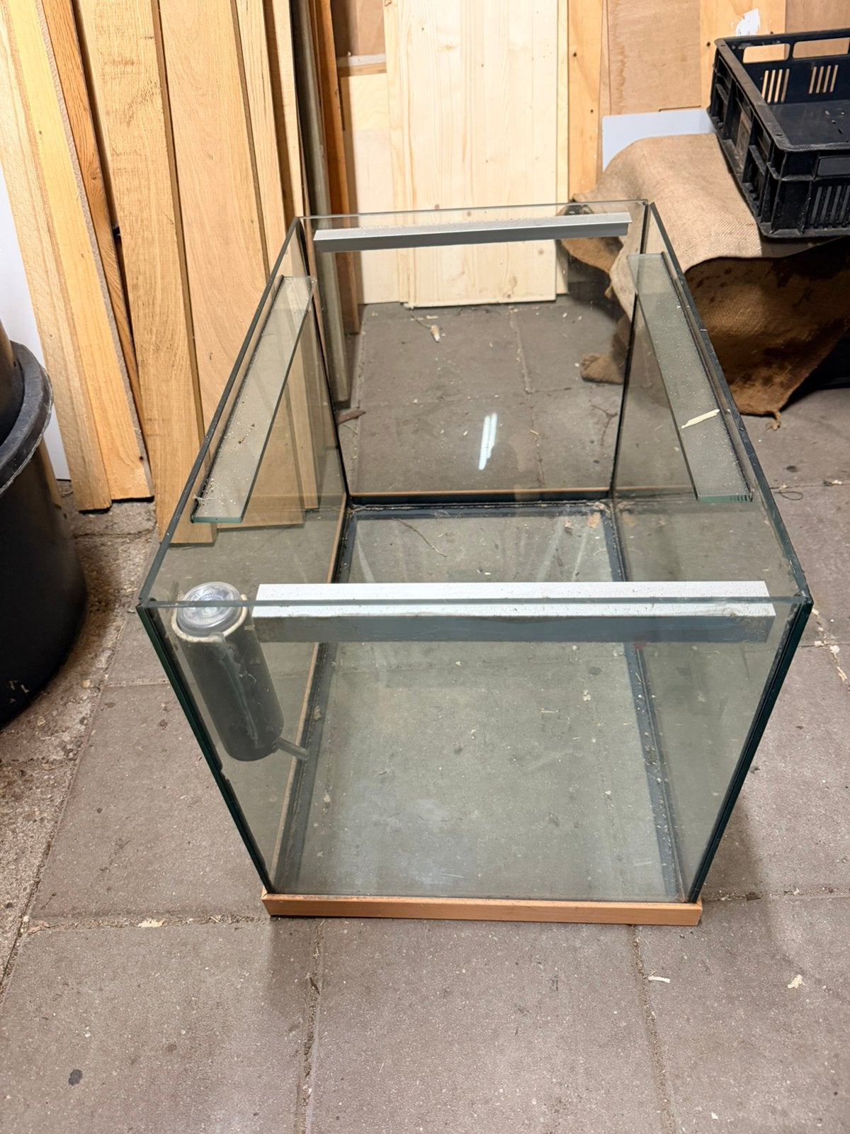 Aquarium / Gerbilverblijf lang 60cm breed 40cm, hoog 45cn, Ophalen
