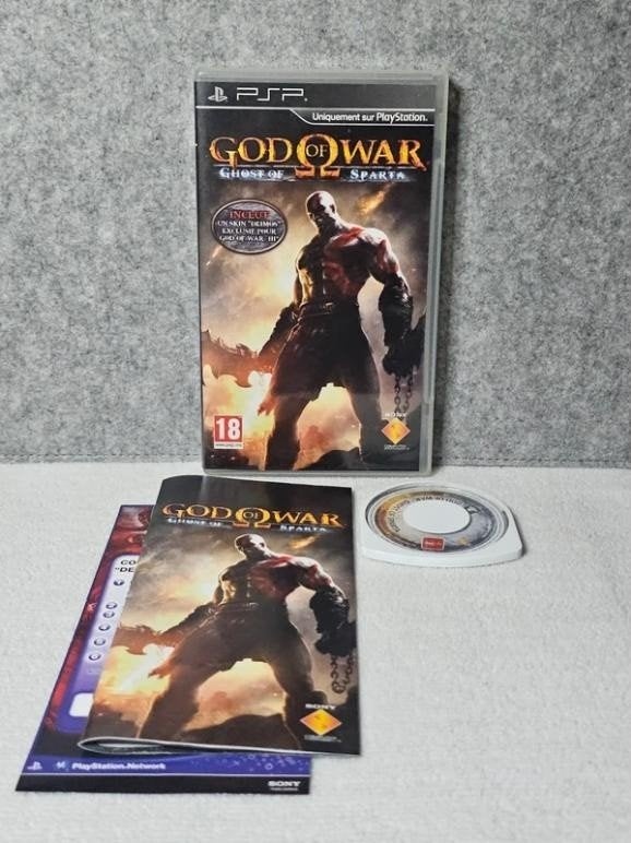 God of War: Ghost of Sparta - PSP - compleet, Franse doos, Avontuur en Actie, Vanaf 18 jaar, 1 speler, Ophalen of Verzenden