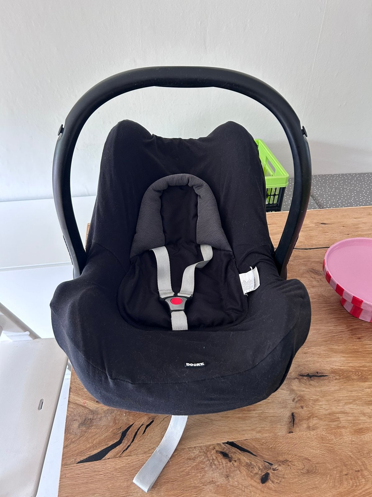 Maxi cosi met hoes, Ophalen, Zo goed als nieuw, Isofix, 0 t/m 13 kg